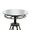 Black Glass & Metal Eclectic Accent Table